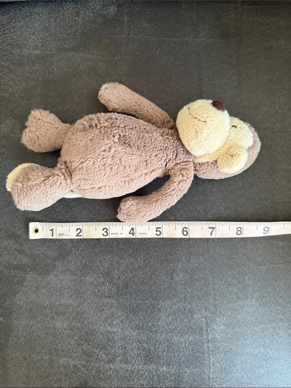 Jellycat Bashful Monkey Plush Toy Brown Beige Stuffed Animal Small 9
